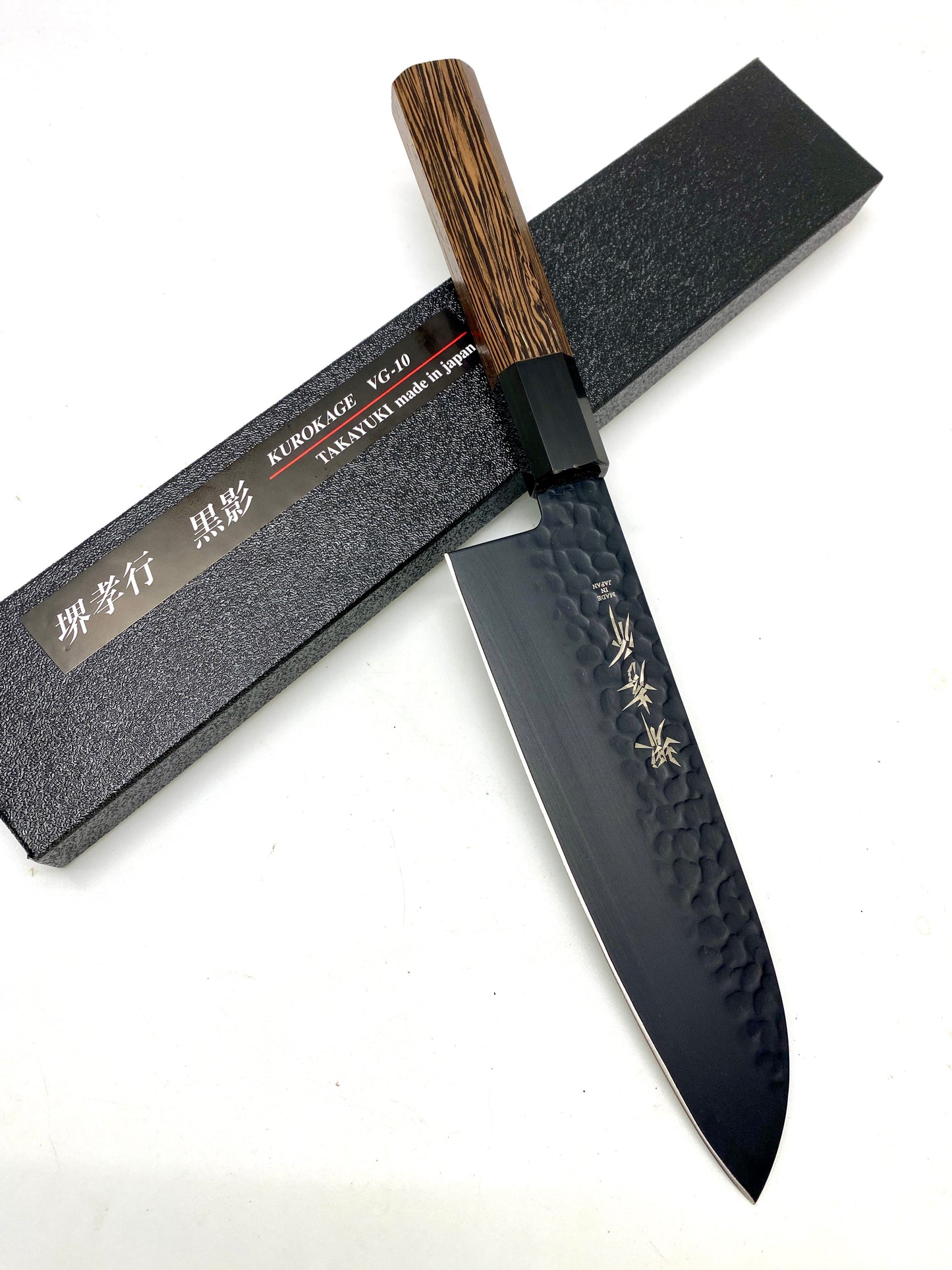 "Sakai Takayuki" Santoku knife (Kurokage 黒影) 170mm