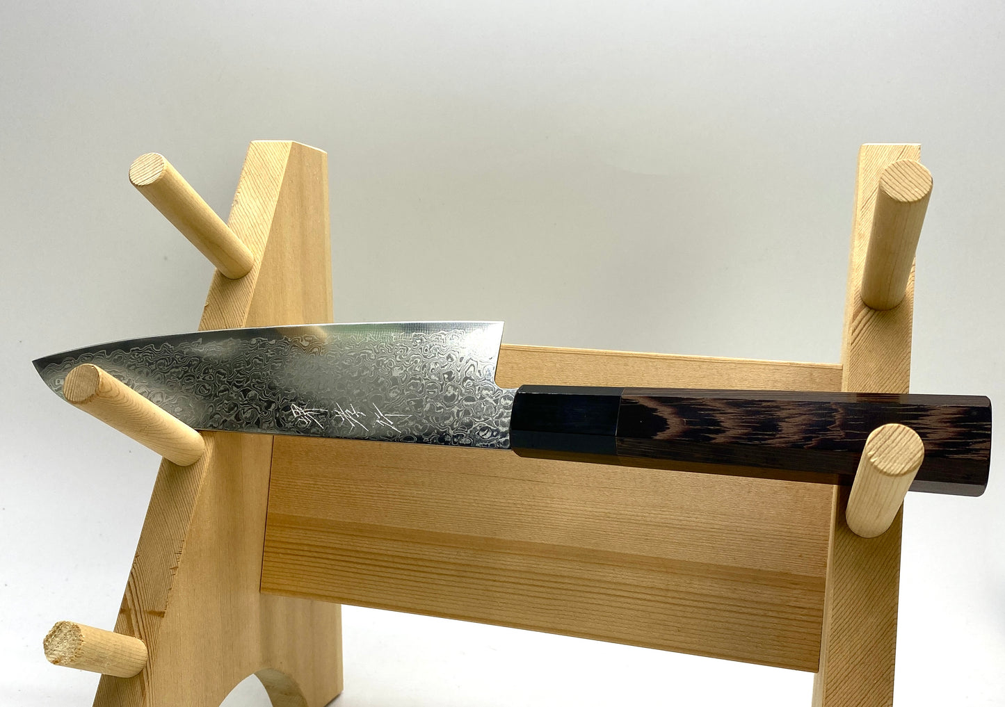 "Sakai Takayuki" Santoku ZA-18 (Ginga　銀河 Damascus steel containing cobalt) 180mm