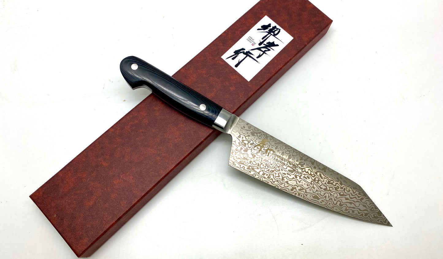 Sakai Takayuki coreless "Kensaki Santoku" 160mm